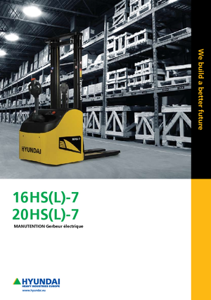 Apiladores de pie Hyundai 20 HSL 7