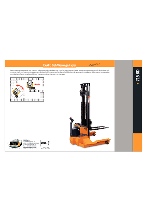 Apiladores de pie OMG 715 BD