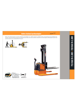 Apiladores de pie OMG 715 BLK 1300