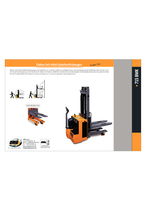 Apiladores de pie OMG 715 BMK