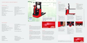 Apiladores de pie Linde D06 