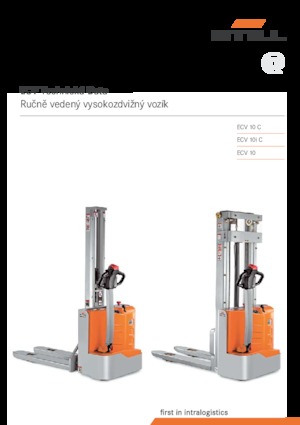 Apiladores de pie Still ECV 10 C