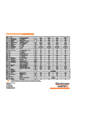 Apiladores de pie Genkinger EGPL 35