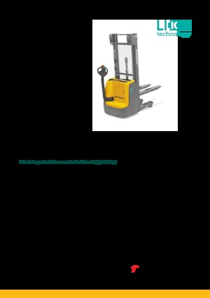 Apiladores de pie Jungheinrich EJC 112 RK 