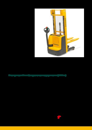 Apiladores de pie Jungheinrich EJC 112 RK 