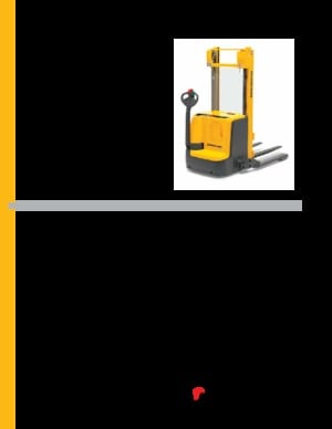 Apiladores de pie Jungheinrich EJC B14