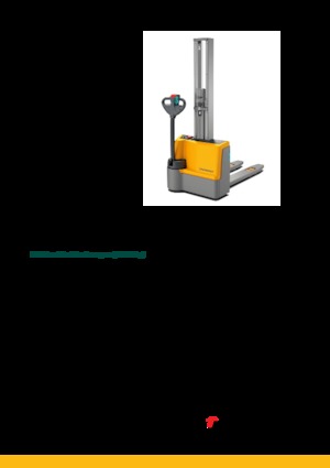 Apiladores de pie Jungheinrich EJC M10b E