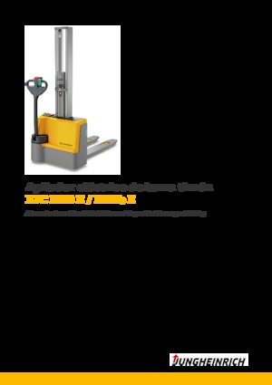 Apiladores de pie Jungheinrich EJC M10b E