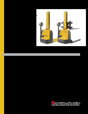 Apiladores de pie Jungheinrich EMC B10