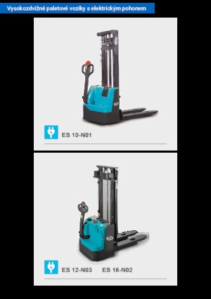 Apiladores de pie Baoli ES 16-N02