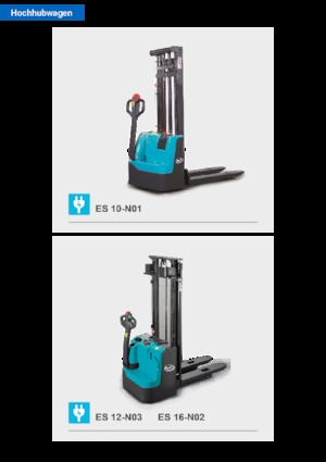 Apiladores de pie Baoli ES 16-N02