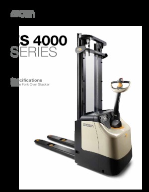 Apiladores de pie Crown ES 4000-35 TL-3260