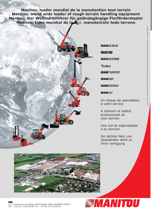 Apiladores de pie Manitou ES 410