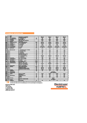 Apiladores de pie Genkinger ESPL 25