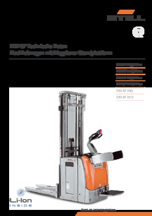 Apiladores de pie Still EXV-SF 16i