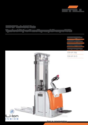 Apiladores de pie Still EXV-SF 16i