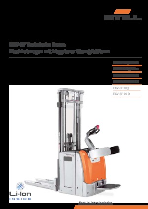 Apiladores de pie Still EXV-SF 16i