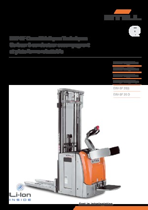 Apiladores de pie Still EXV-SF 16i