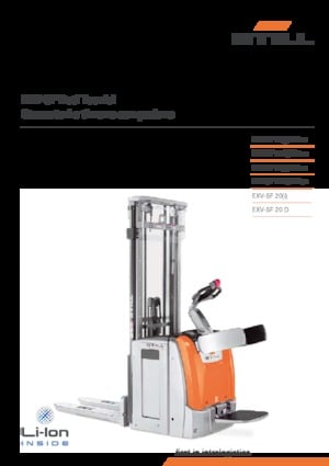 Apiladores de pie Still EXV-SF 16i