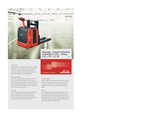 Apiladores de pie Linde L12L-HP