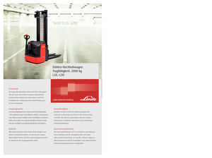 Apiladores de pie Linde L 20 i