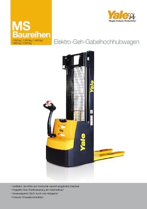 Apiladores de pie Yale MS20