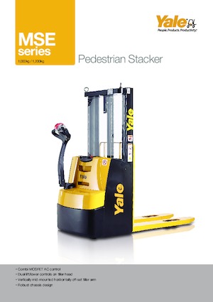 Apiladores de pie Yale MS12E