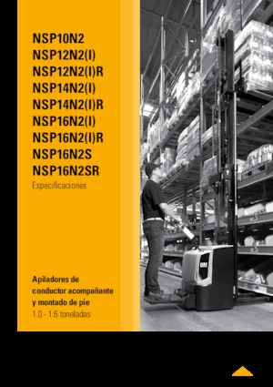 Apiladores de pie Caterpillar NSP16N2