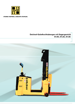 Apiladores de pie Hyster S1.2C