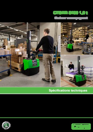 Apiladores de pie Cesab S 110 S