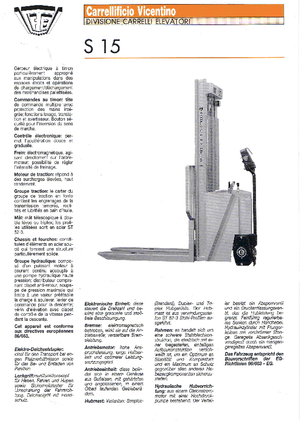 Apiladores de pie CVitalia S 15/16