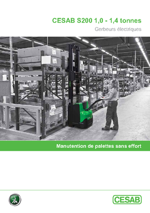 Apiladores de pie Cesab S 212 L