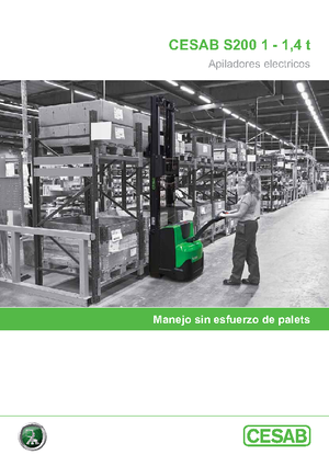 Apiladores de pie Cesab S 212 L