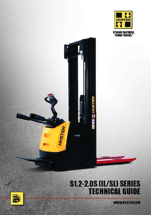 Apiladores de pie Hyster S1.4S