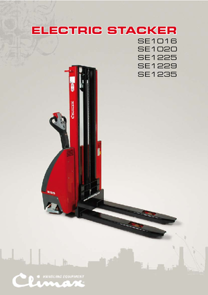 Apiladores de pie Climax SE 1235