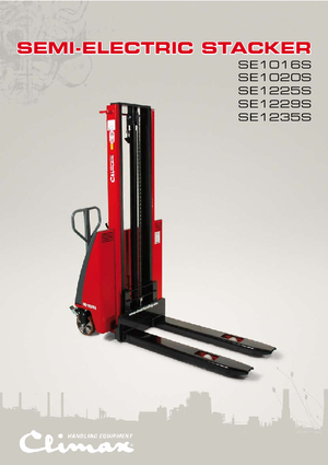 Apiladores de pie Climax SE 1235 S