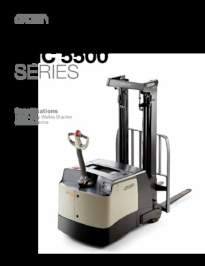 Apiladores de pie Crown SHC 5540-30 TL