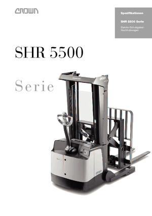 Apiladores de pie Crown SHR 5520-1.35 TT
