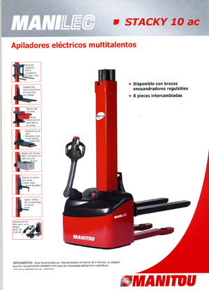 Apiladores de pie Manitou Stacky FR-D 28