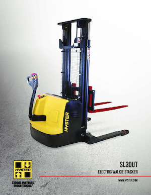 Apiladores de pie Hyster SL30UT