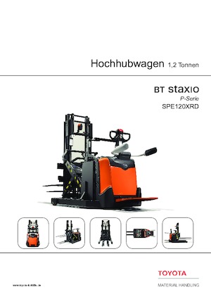 Apiladores de pie BT SPE 120 XRD