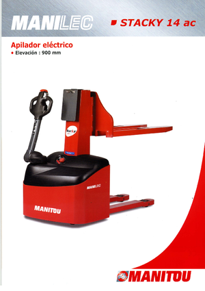 Apiladores de pie Manitou Stacky 14 ac