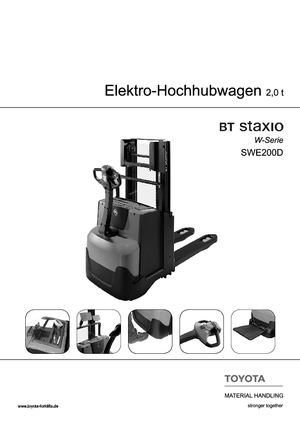 Apiladores de pie BT SWE 200 D