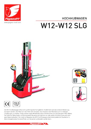 Apiladores de pie Pegasolift W 12