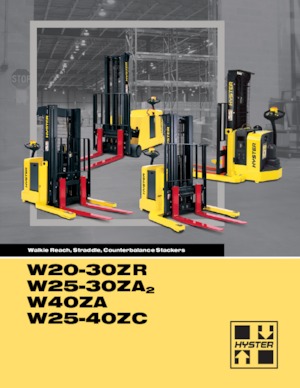 Apiladores de pie Hyster W40ZC