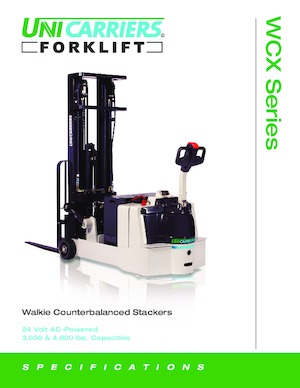 Apiladores de pie UniCarriers WCX30