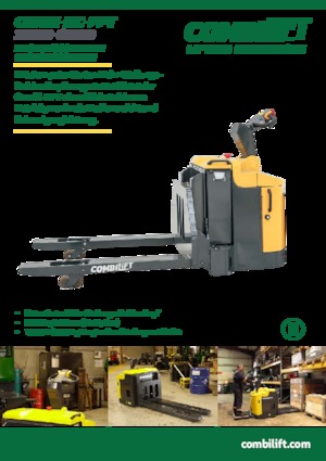 Transpaleta elec. de conductor acompañante Combi-Lift Combi PPT 4000
