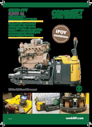 Transpaleta elec. de conductor acompañante Combi-Lift Combi PPT 8000