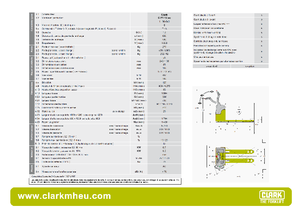 Transpaleta elec. de conductor acompañante Clark CPT 13 ac
