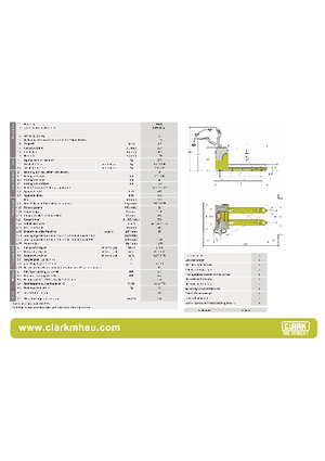 Transpaleta elec. de conductor acompañante Clark CPT 13 ac